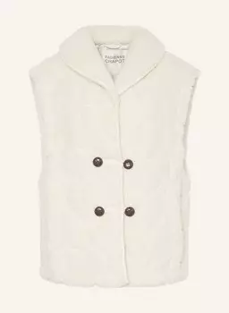 Тедди меховой жилет мерлин Fabienne Chapot, экрю