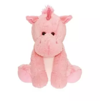 Теддикомпаниет, большой сидячий плюш Единорог, 40 см Teddykompaniet