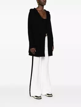 Teddy Cashmere кашемировый кардиган Napoli, черный