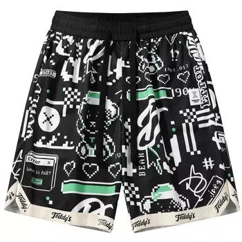 Teddy Collection Спортивные шорты унисекс Teddy Bear Collection, Черный