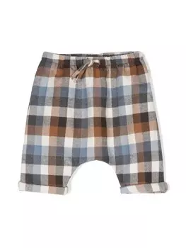 TEDDY & MINOU брюки в клетку, синий