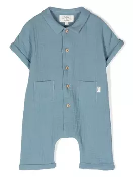 TEDDY & MINOU фактурный ромпер, синий