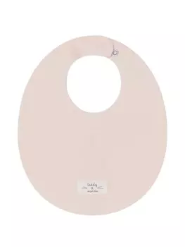 TEDDY & MINOU хлопковый нагрудник, розовый