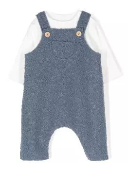 TEDDY & MINOU комплект из двух комбинезонов, синий