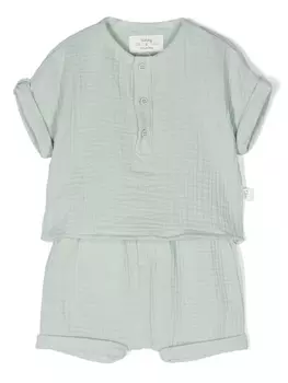 TEDDY & MINOU комплект из шортов и футболки, зеленый