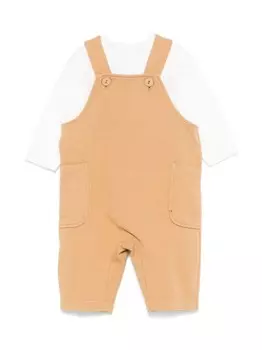 TEDDY & MINOU комплект комбинезонов, белый