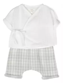 TEDDY & MINOU костюм-двойка с брюками, белый