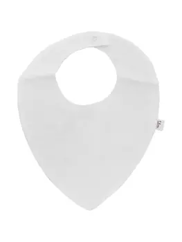 TEDDY & MINOU муслиновый нагрудник, белый