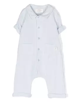 TEDDY & MINOU однотонный ромпер, синий