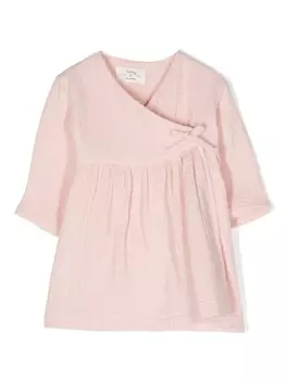 TEDDY & MINOU платье с бантом, розовый