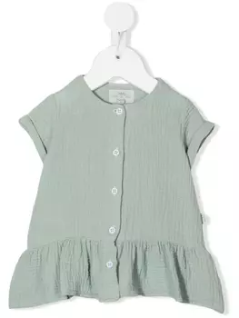 TEDDY & MINOU платье с оборками, зеленый