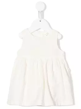 TEDDY & MINOU платье-трапеция без рукавов, нейтральный цвет