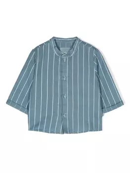 TEDDY & MINOU рубашка в полоску, синий