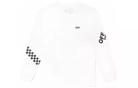 TEE LS Футболка унисекс белая Vans, белый