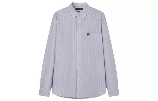 Teenie Weenie Men Мужская рубашка унисекс Teenie Weenie, Голубой (без карманной версии)