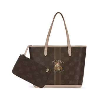 Teenie Weenie Женская сумка через плечо, Коричневый мокко/желток из яичной скорлупы