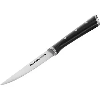 Tefal K2320914, Нож универсальный, 10,9 см, Нержавеющая сталь, Нержавеющая сталь, Черный, Китай, K23209