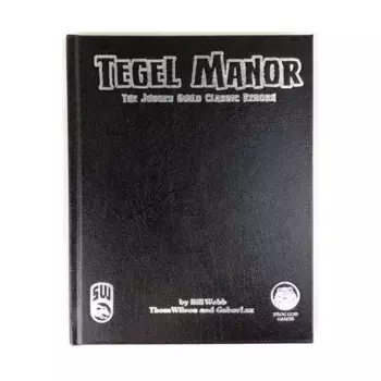 Tegel Manor (Swords & Wizardry) (Limited Leather Bound Edition), Tegel Manor (Frog God Games), твердый переплет