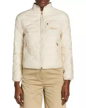 Тегея Куртка на ватине Moncler, слоновая кость/кремовый