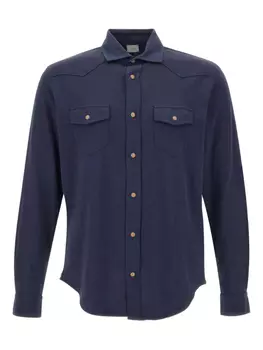 Техасская рубашка Eleventy, синий