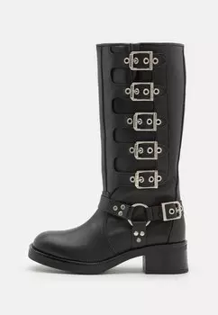 Техасские/байкерские ботинки Battle Steve Madden, черный