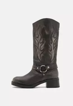 Техасские/байкерские ботинки Bloom Steve Madden, цвет grey