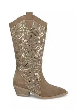 Техасские/байкерские ботинки Con Pedrera Alma en Pena, цвет marrn claro