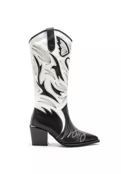 Техасские/байкерские ботинки Contrast Borders Alma en Pena, белый