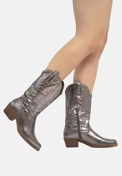 Техасские/байкерские ботинки Elara, цвет Silberfarben