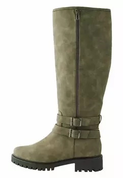 Техасские/байкерские ботинки Forever Comfort Buckle Detail Next, цвет grey