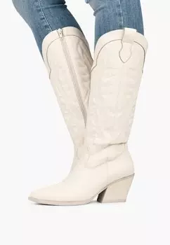 Техасские/байкерские ботинки Jill Posh by Poelman, цвет off white