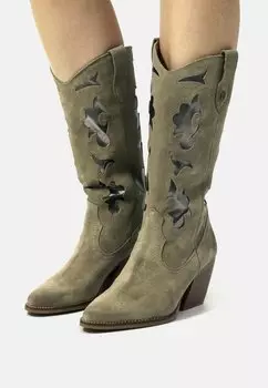 Техасские/байкерские ботинки mtng, хаки