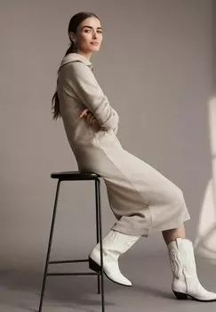 Техасские/байкерские ботинки Next, белые