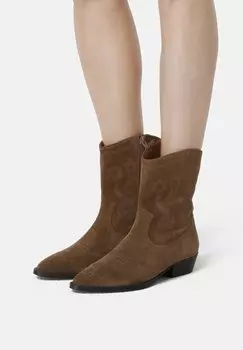 Техасские/байкерские ботинки Wild West L37, коричневый