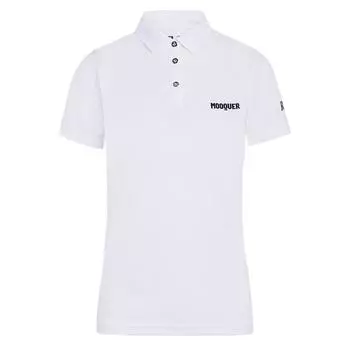 Техническая футболка-поло, белая повседневная женская техническая футболка, белая Crew Mooquer