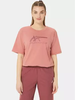 Техническая футболка спортивного кроя Asics, красный
