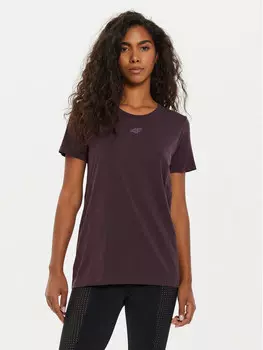 Техническая футболка стандартного кроя 4F, фиолетовый