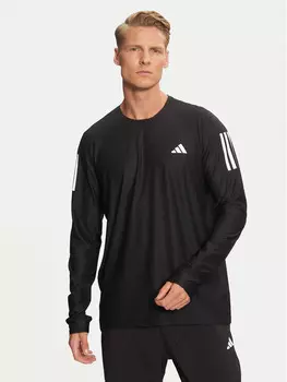 Техническая футболка стандартного кроя Adidas, черный
