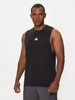 Техническая футболка стандартного кроя Adidas, черный