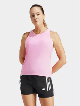 Техническая футболка стандартного кроя Adidas, розовый