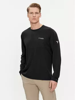 Техническая футболка стандартного кроя Columbia, черный