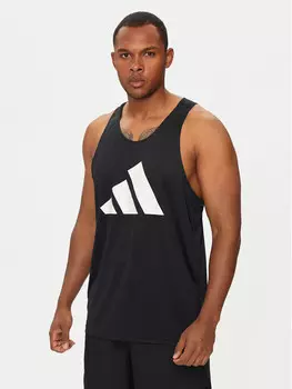 Техническая футболка узкого кроя Adidas, черный