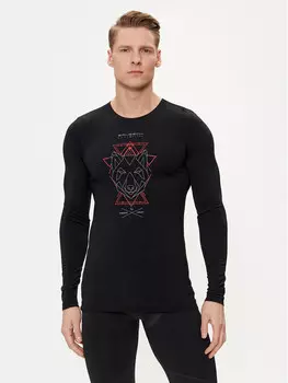 Техническая футболка узкого кроя Brubeck, черный