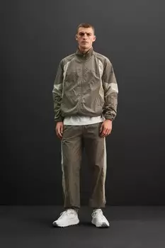 Техническая куртка color block ZARA, песочный