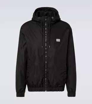 Техническая куртка Logo Dolce&Gabbana, черный