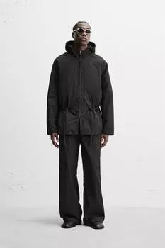 Техническая куртка ZARA, черный
