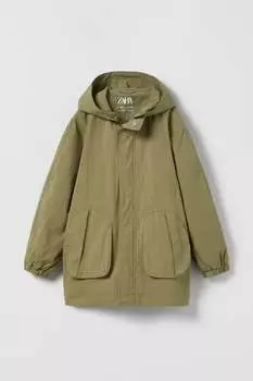 Техническая куртка ZARA, хаки