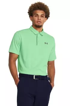 Техническая рубашка-поло Under Armour, зеленый