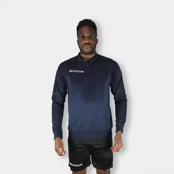 Техническая толстовка для взрослых 500 Givova Темно-синий полиэстер, цвет azul