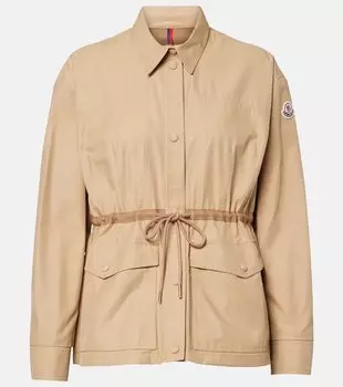 Техническая твилловая полевая куртка Saulon Moncler, 209 - Beige